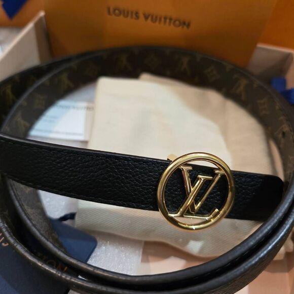 LV Circle 20mm Reversible Belt *AUTHENTIC* Sz. 85 - Picture 9 of 12